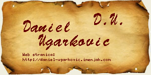 Daniel Ugarković vizit kartica